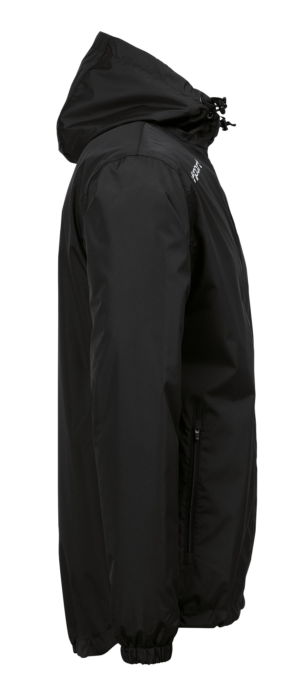 ESSENTIAL RAIN JACKET black/white