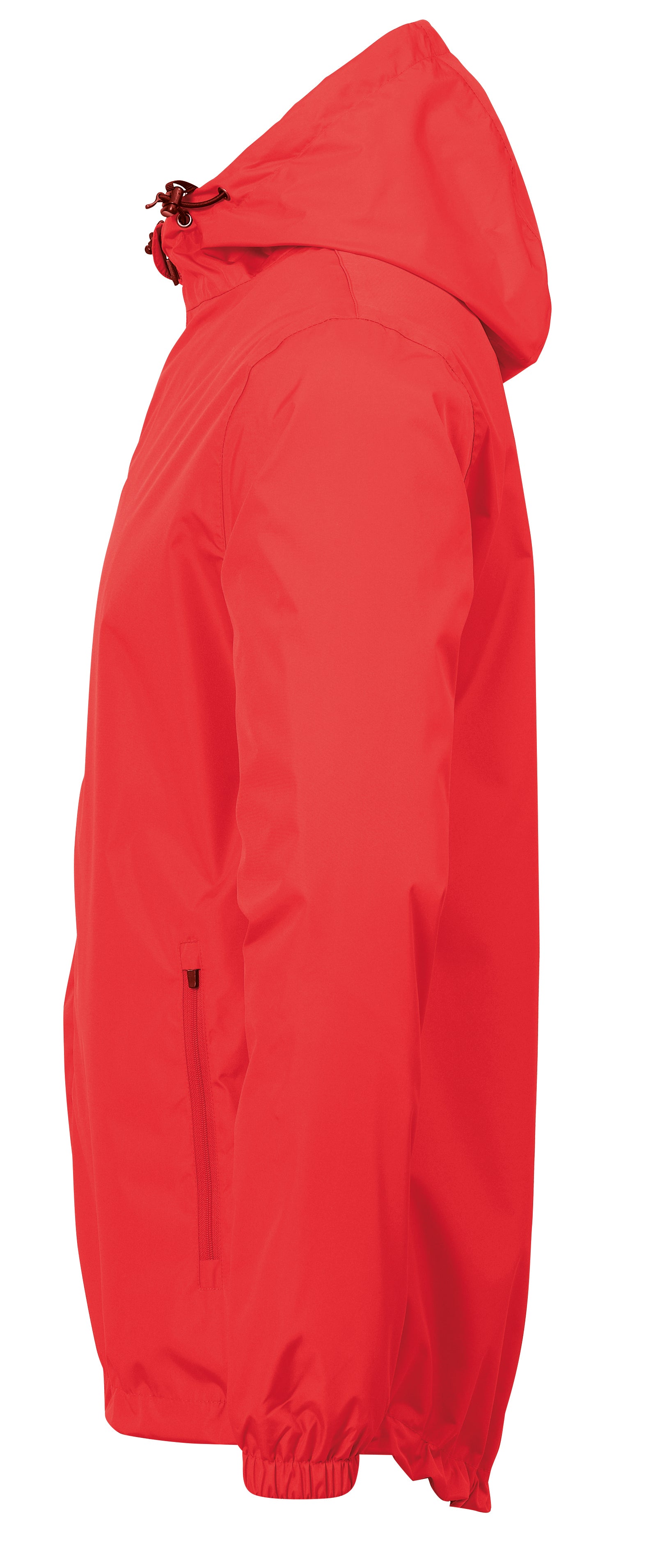 ESSENTIAL RAIN JACKET red/white