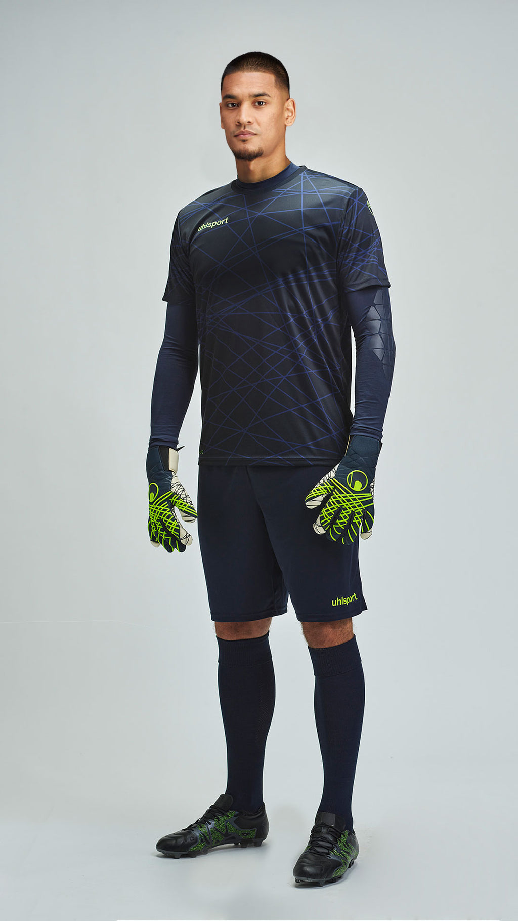 Prediction Goalkeeper Bundle navy/fluo yellow