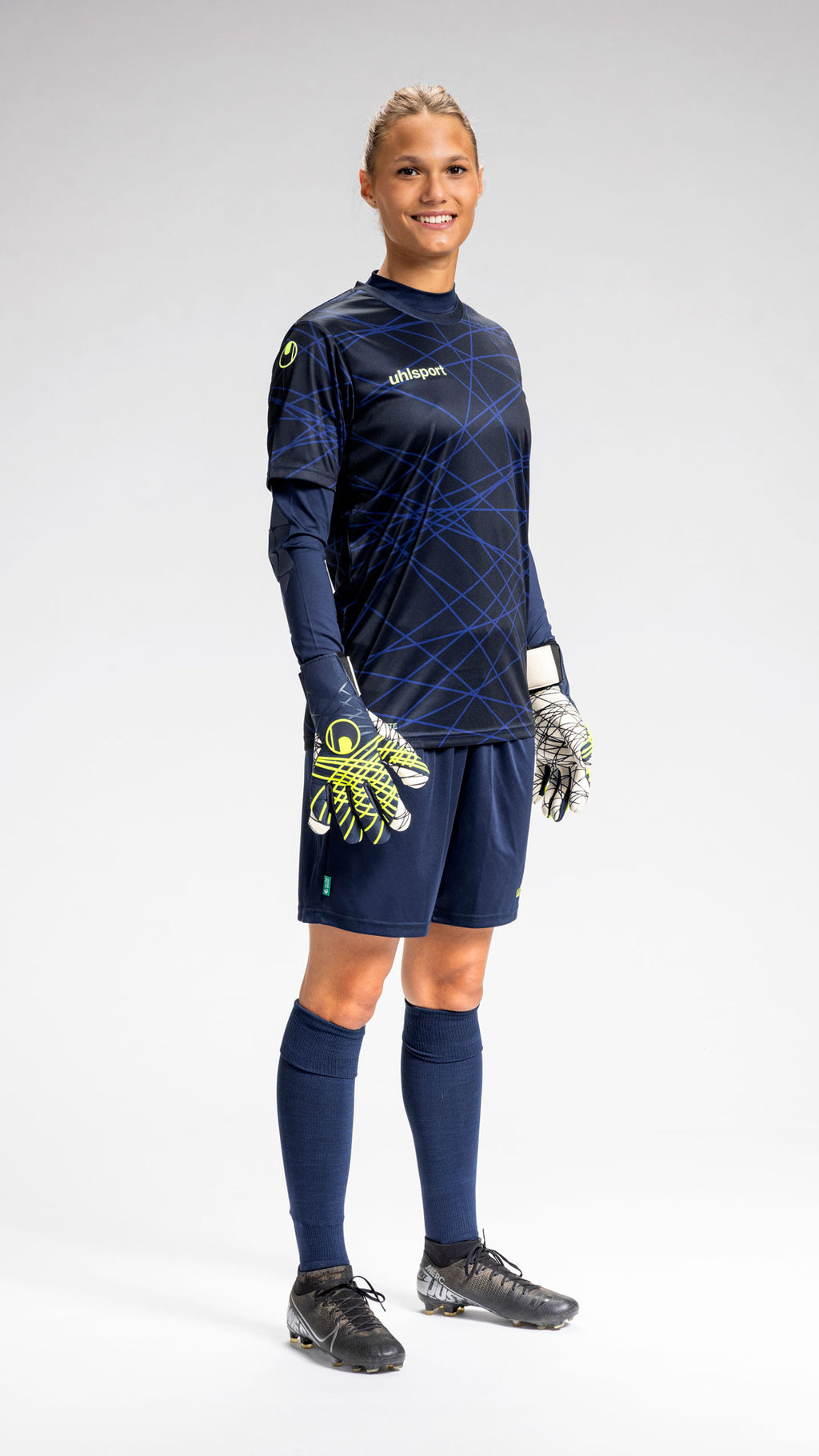Prediction Goalkeeper Bundle navy/fluo yellow