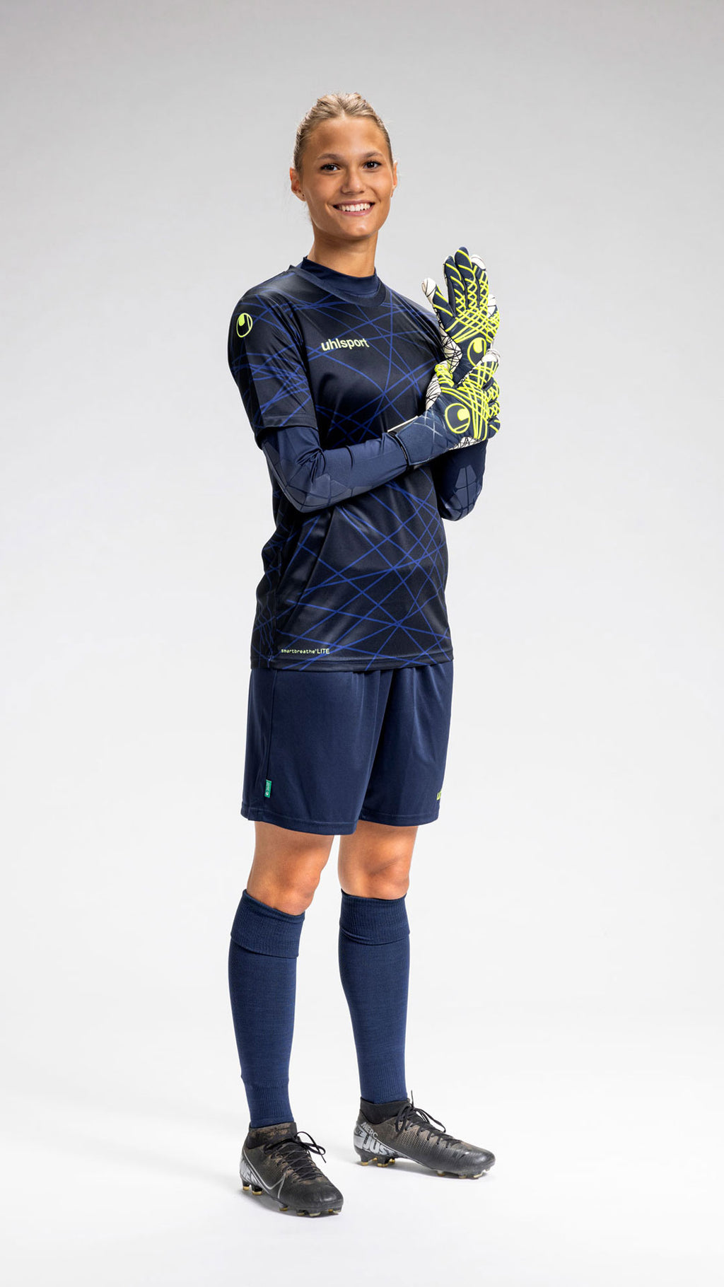 Prediction Goalkeeper Bundle navy/fluo yellow