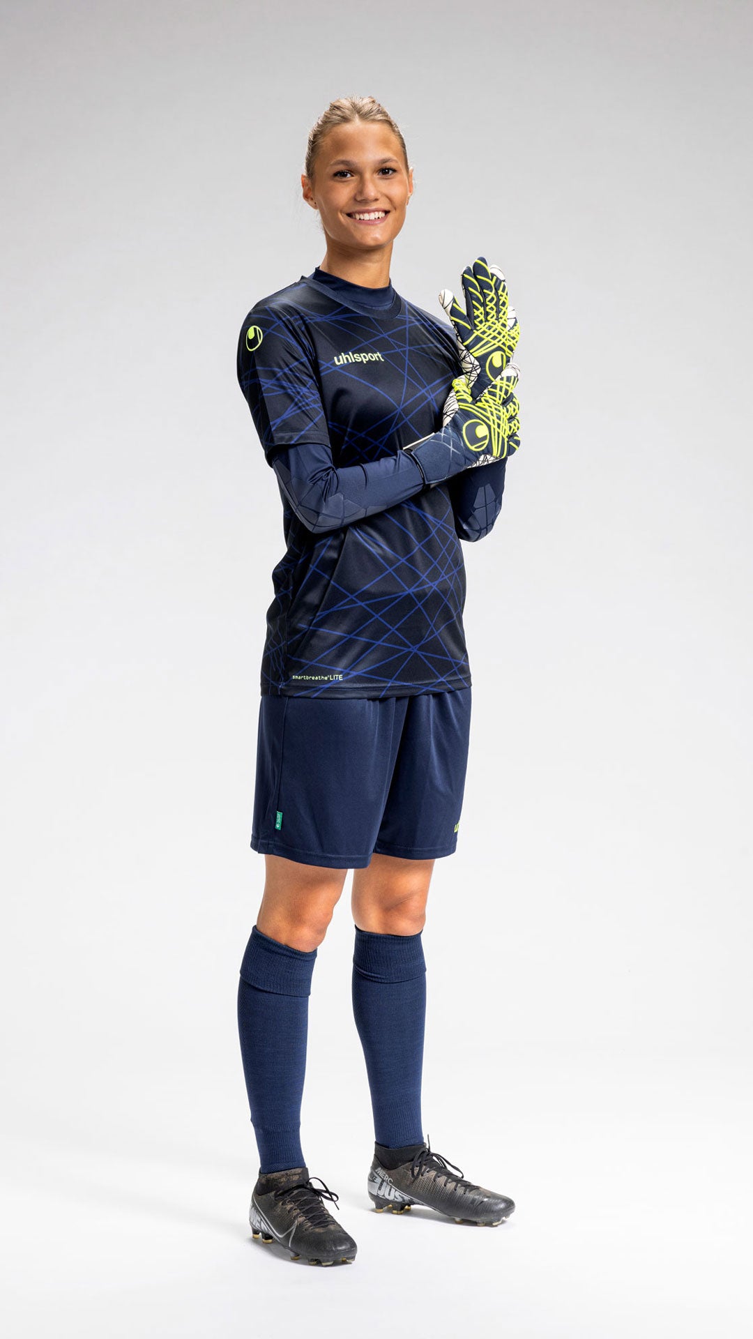 Prediction Goalkeeper Bundle navy/fluo yellow