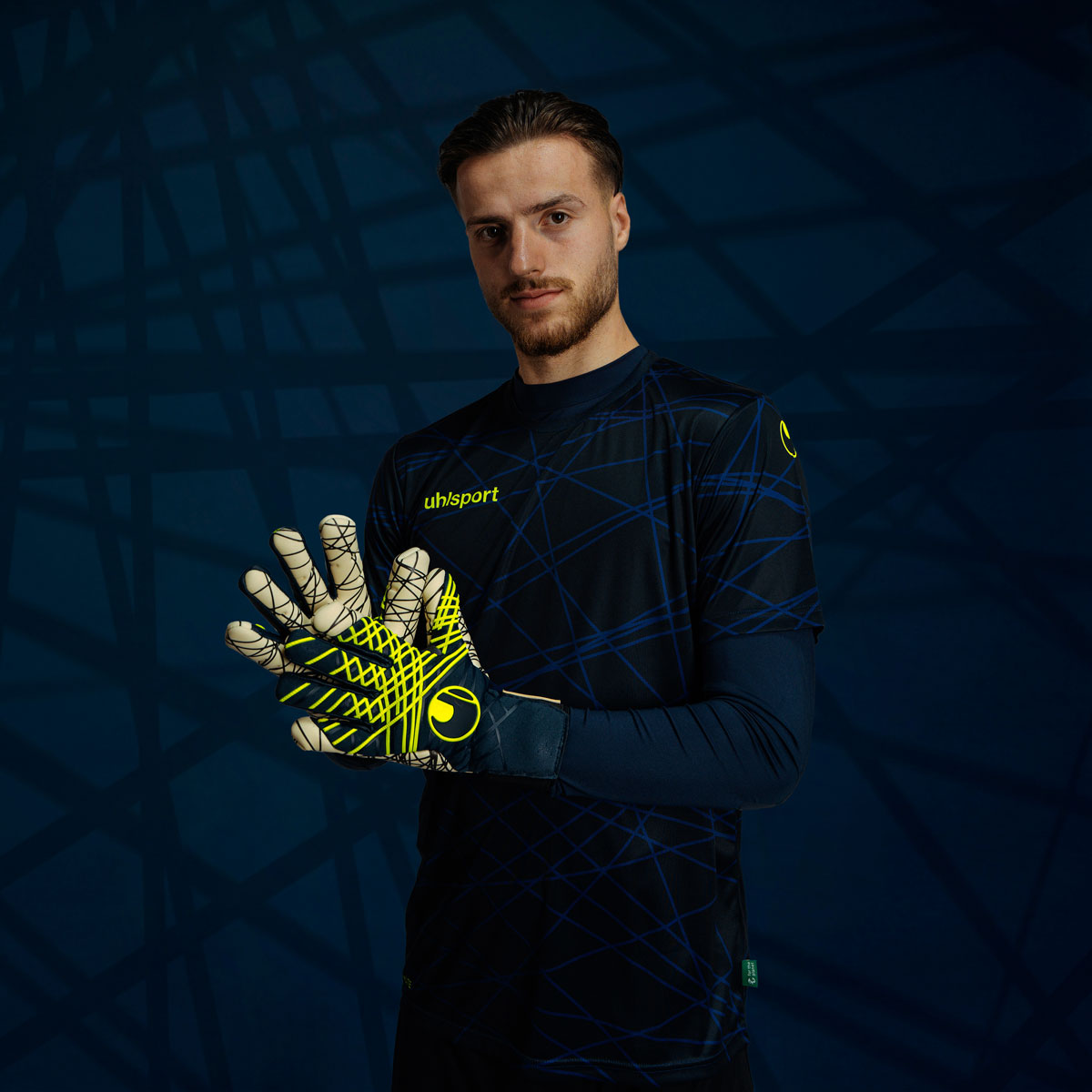 Prediction Goalkeeper Bundle navy/fluo yellow