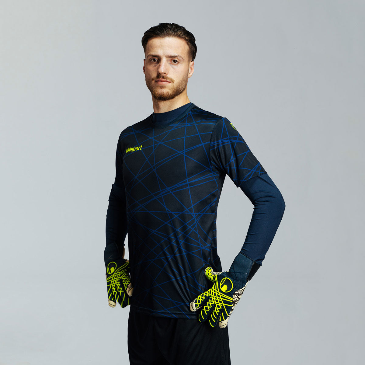 Prediction Goalkeeper Bundle navy/fluo yellow