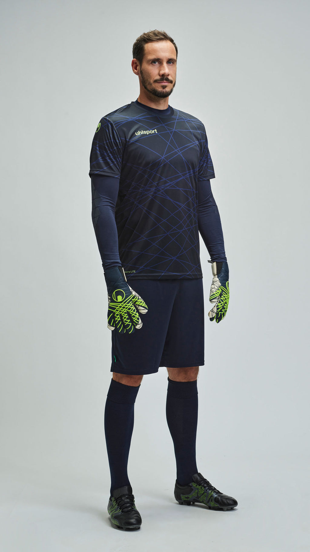 Prediction Goalkeeper Bundle navy/fluo yellow