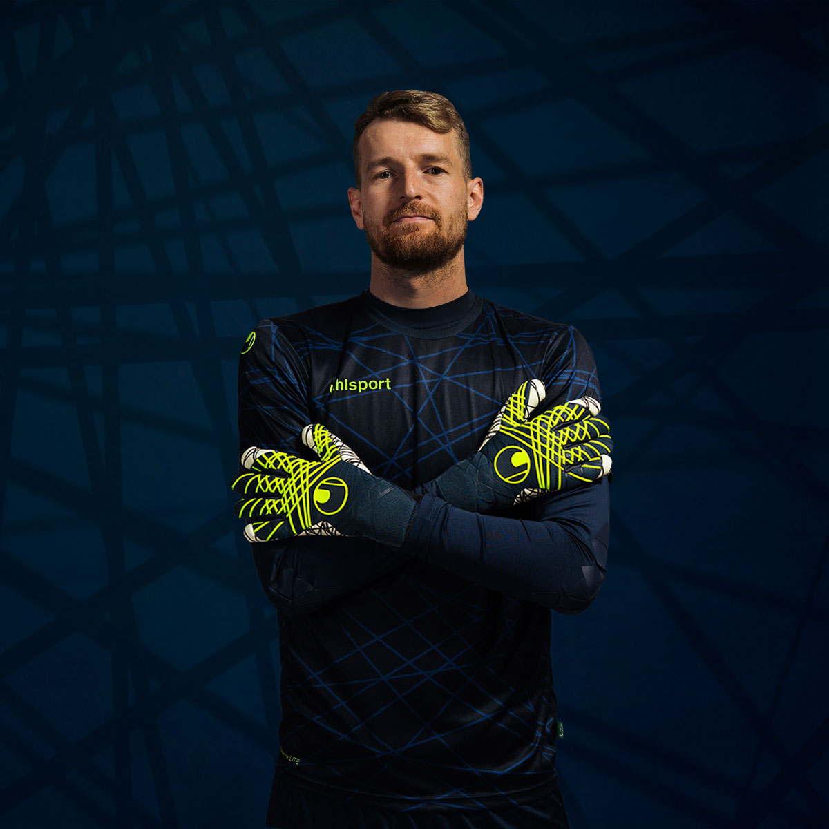 Prediction Goalkeeper Bundle navy/fluo yellow