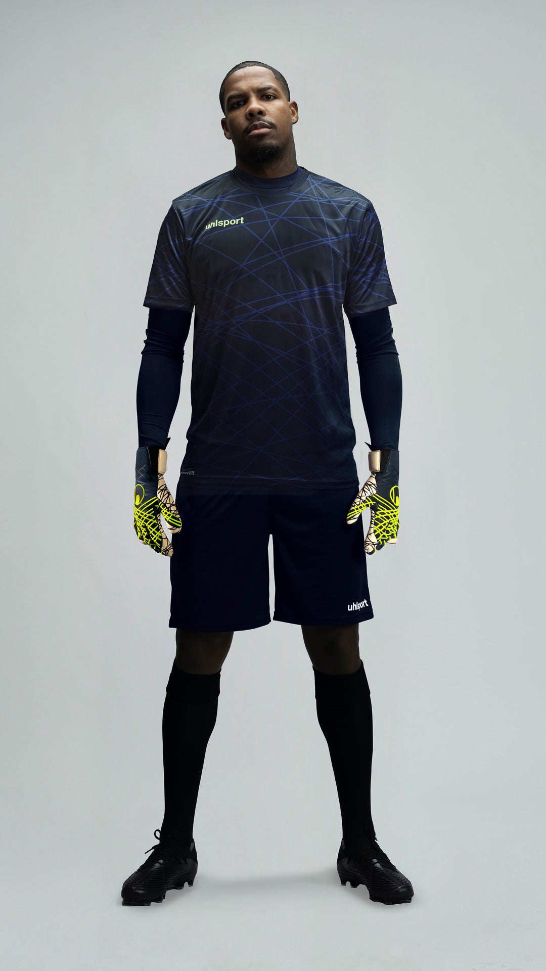 Prediction Goalkeeper Bundle navy/fluo yellow