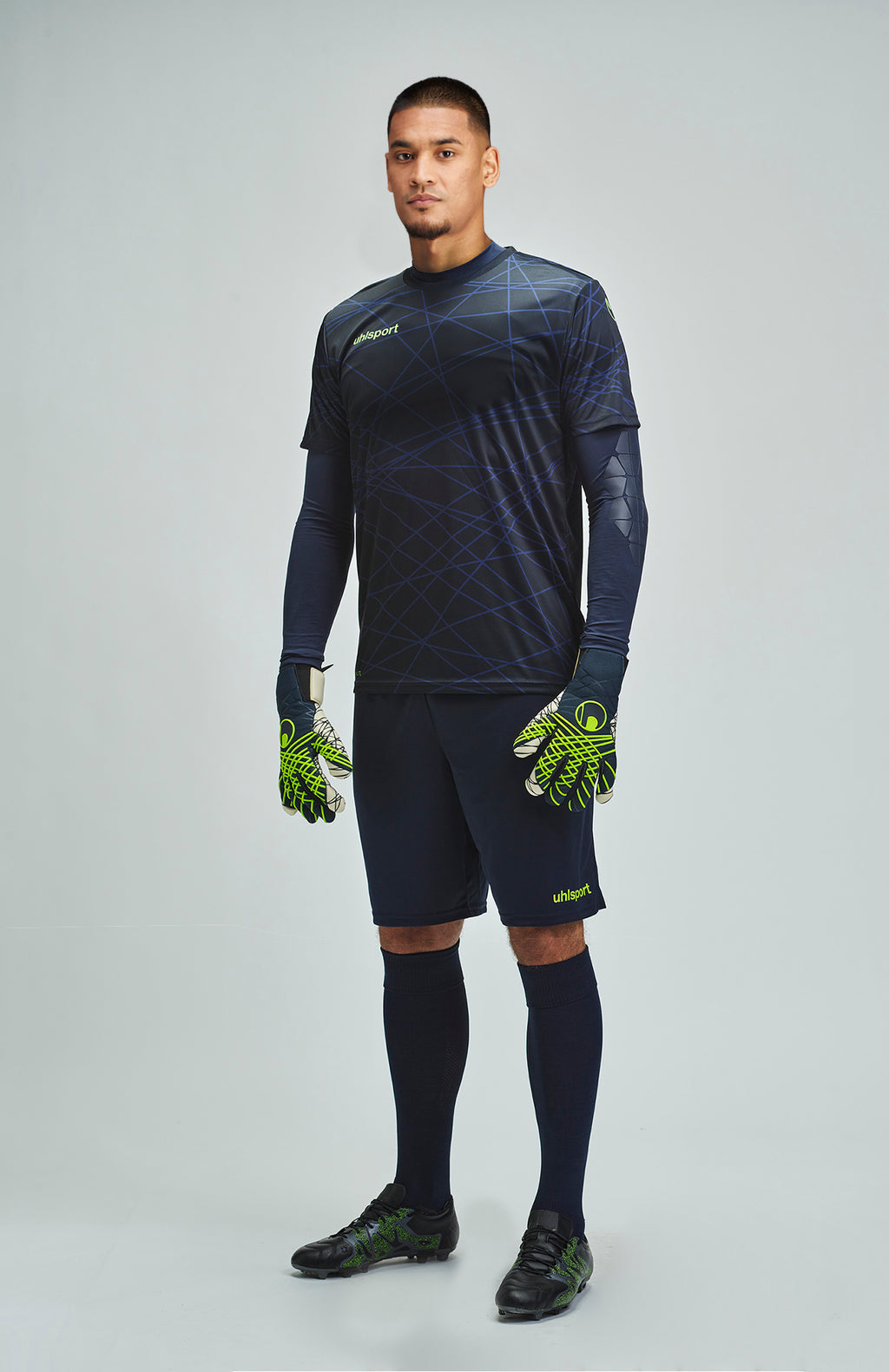 Prediction Goalkeeper Bundle navy/fluo yellow