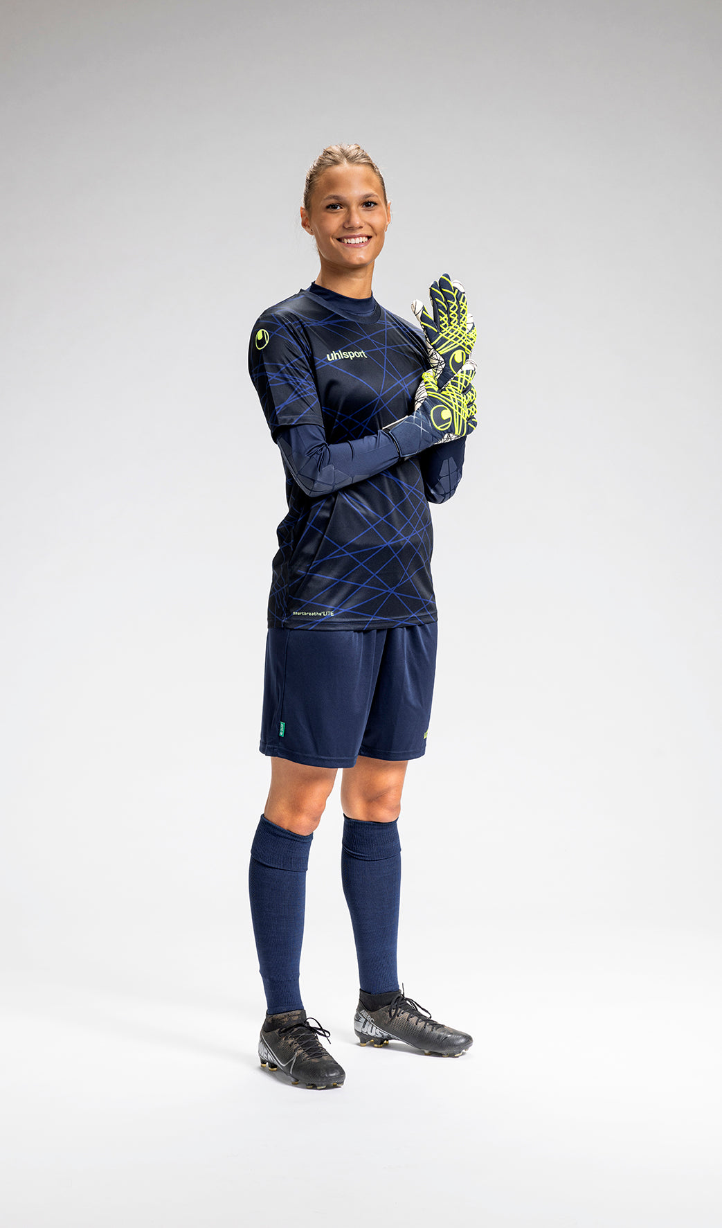 Prediction Goalkeeper Bundle navy/fluo yellow