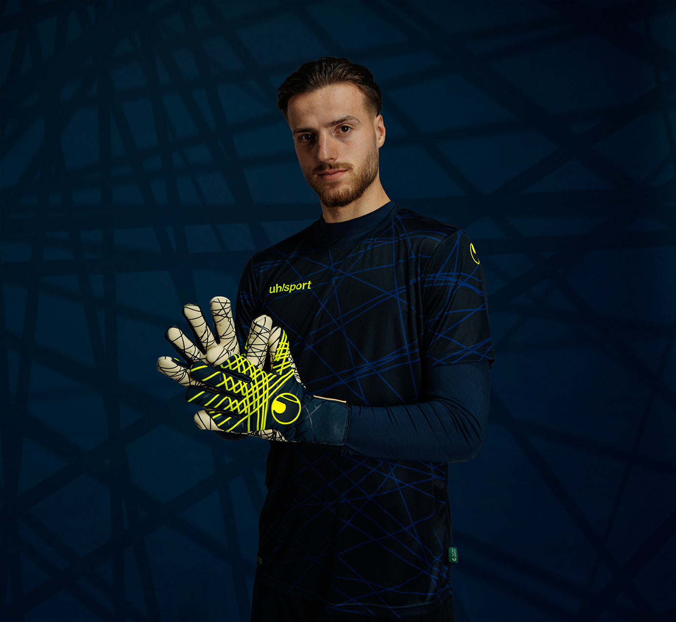 Prediction Goalkeeper Bundle navy/fluo yellow