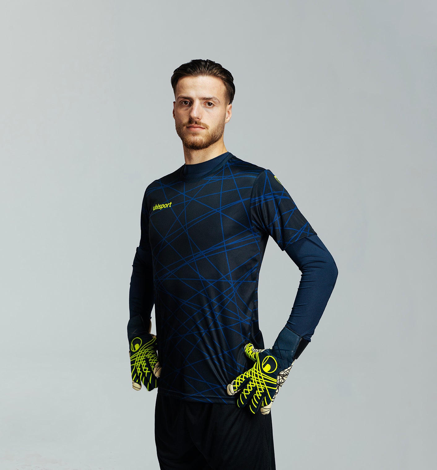 Prediction Goalkeeper Bundle navy/fluo yellow