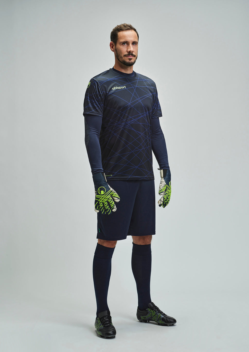 Prediction Goalkeeper Bundle navy/fluo yellow