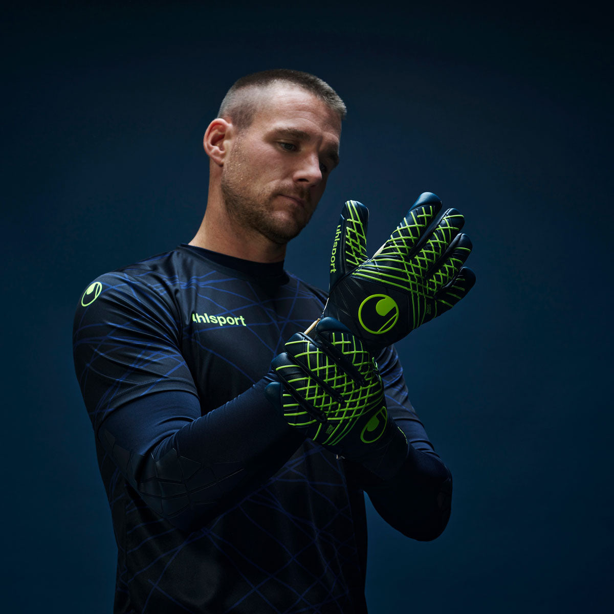 Prediction Goalkeeper Bundle navy/fluo yellow