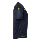 navy/fluo yellow