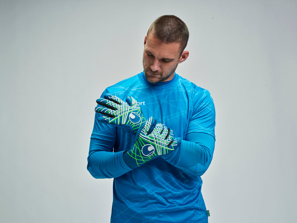Prediction Goalkeeper Bundle fluo blue
