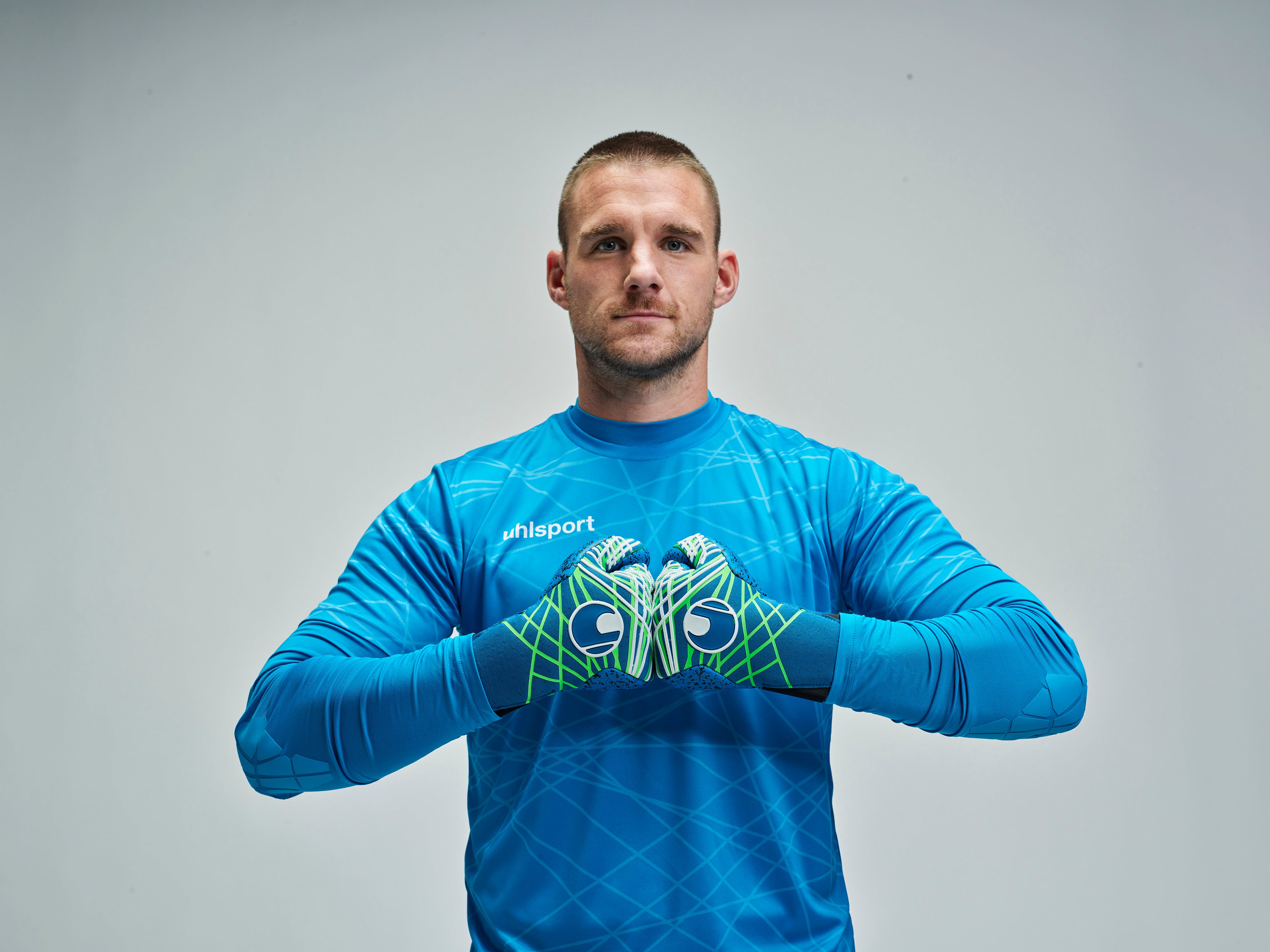 Prediction Goalkeeper Bundle fluo blue