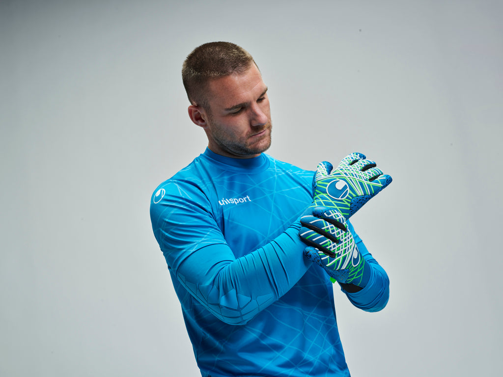 Prediction Goalkeeper Bundle fluo blue