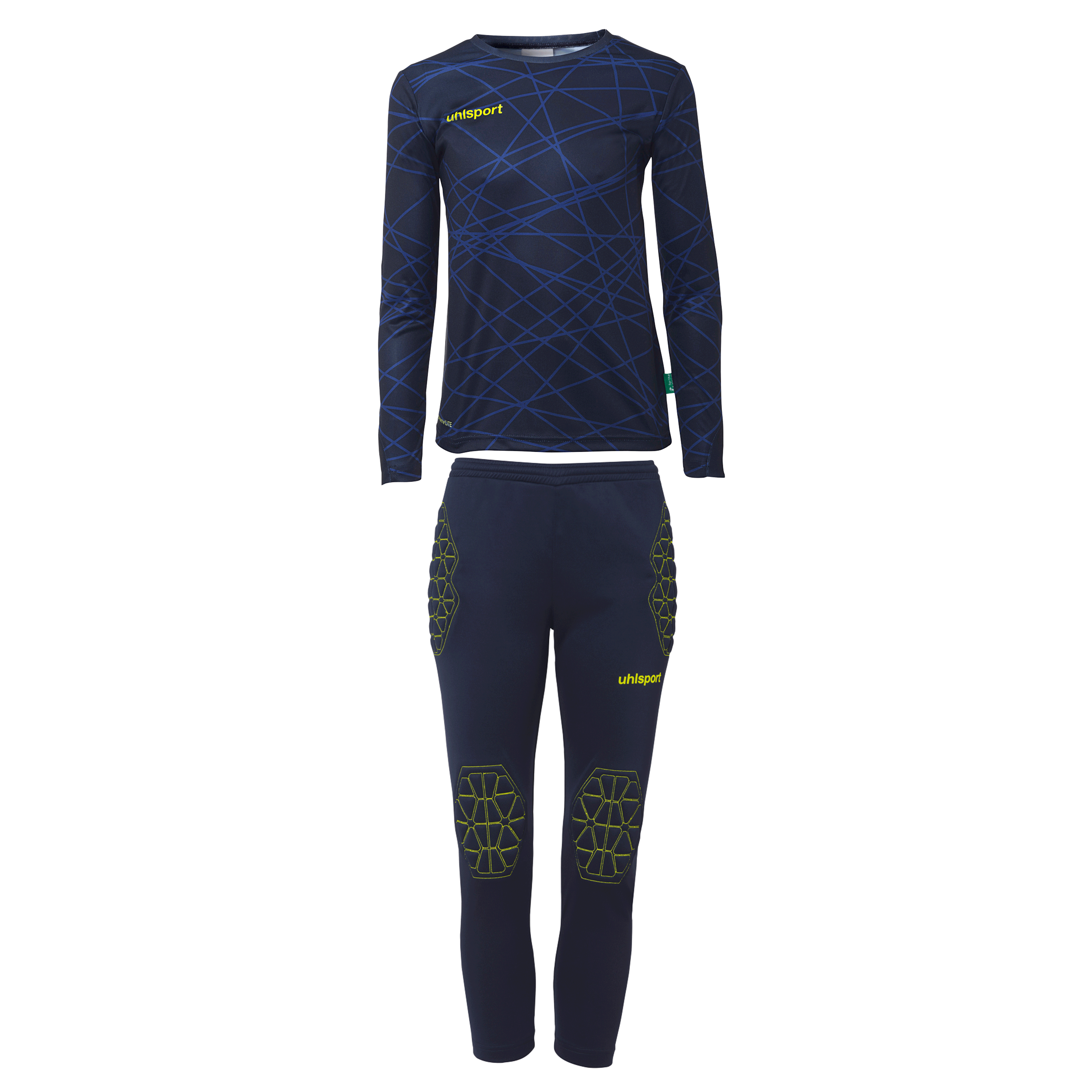 Prediction Goalkeeper Bundle Junior navy/fluo yellow