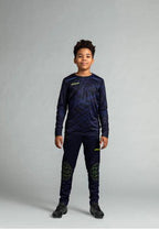 navy/fluo yellow