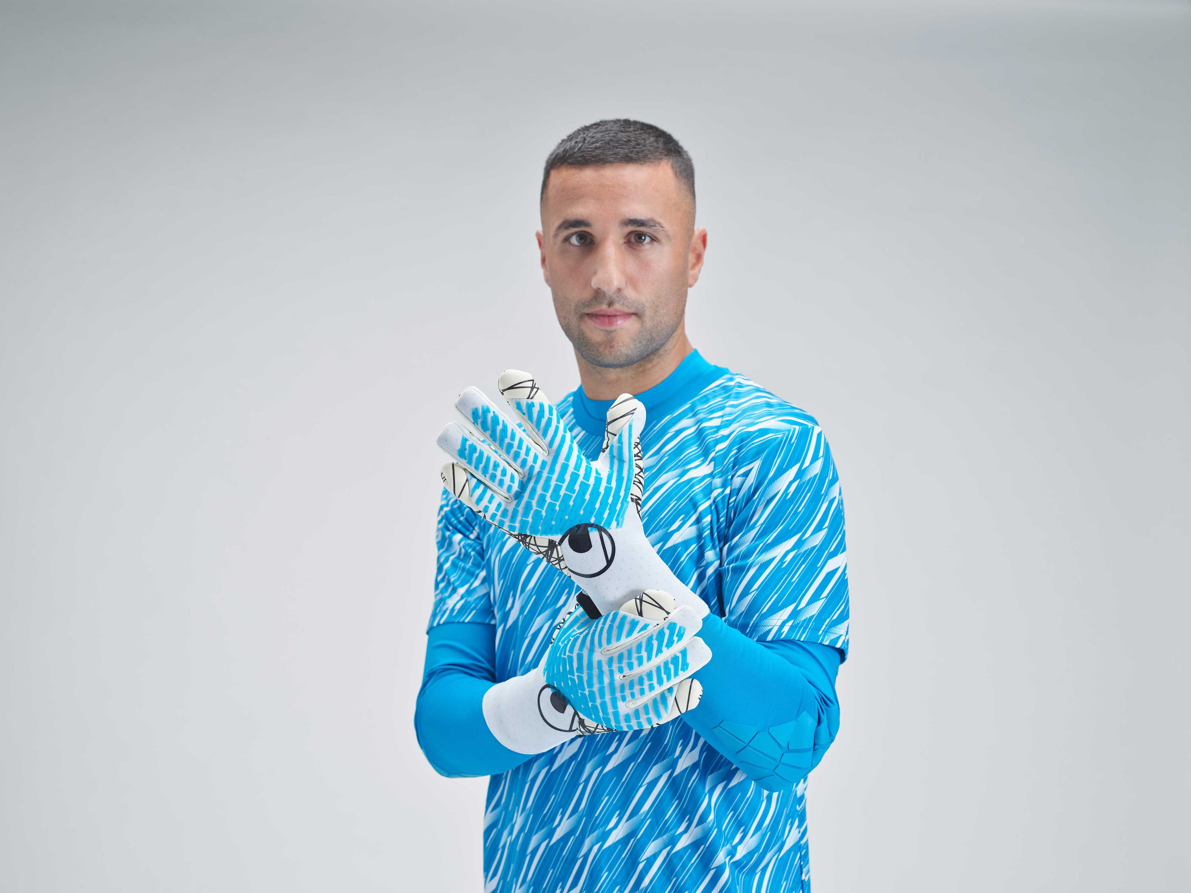 Progressive Goalkeeper Bundle cyan/white