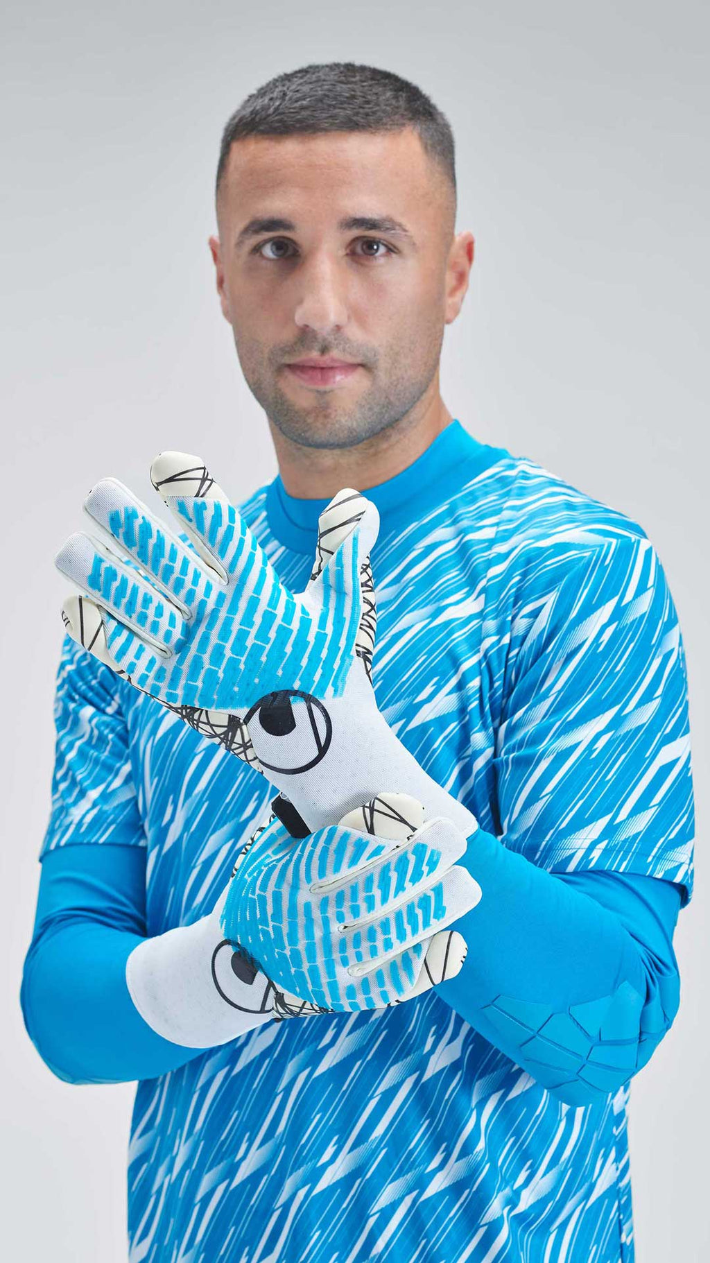 Progressive Goalkeeper Bundle cyan/white