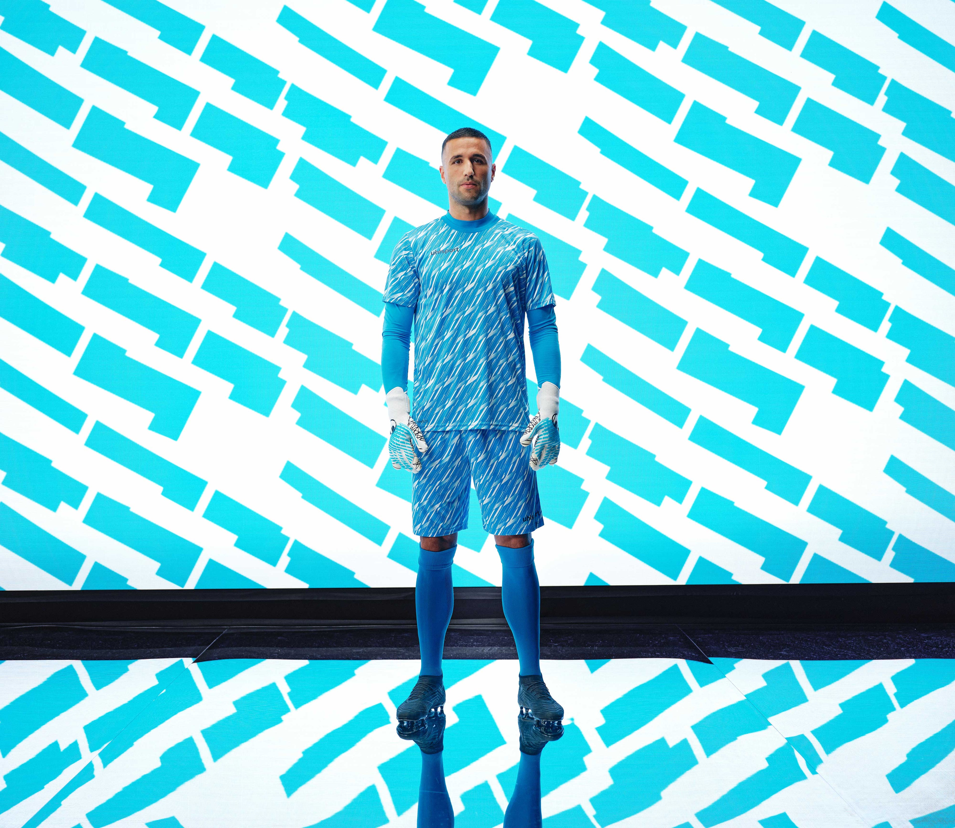 Progressive Goalkeeper Bundle cyan/white