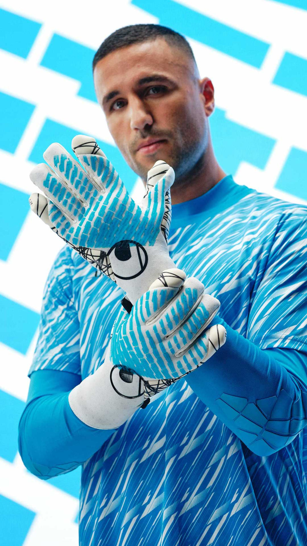 Progressive Goalkeeper Bundle cyan/white