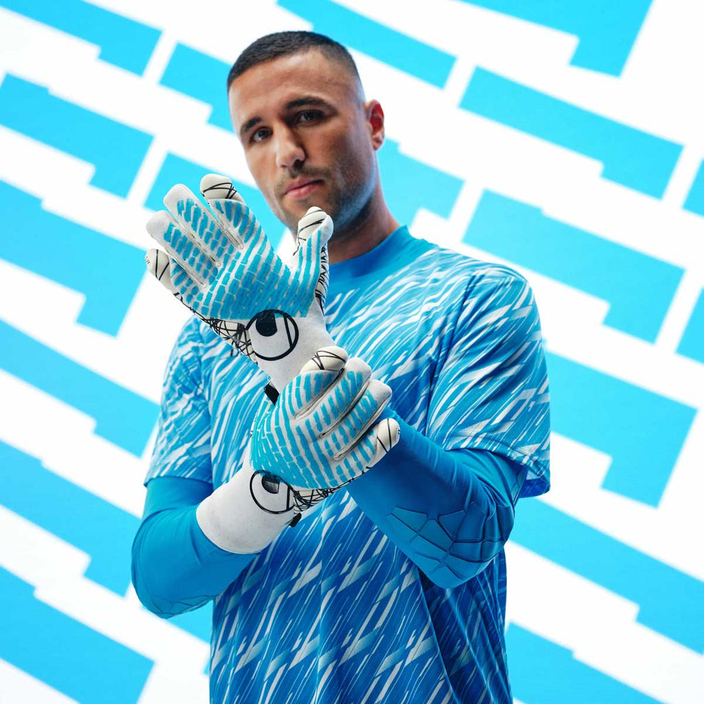 Progressive Goalkeeper Bundle cyan/white