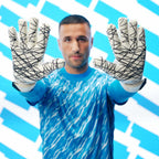 cyan/white