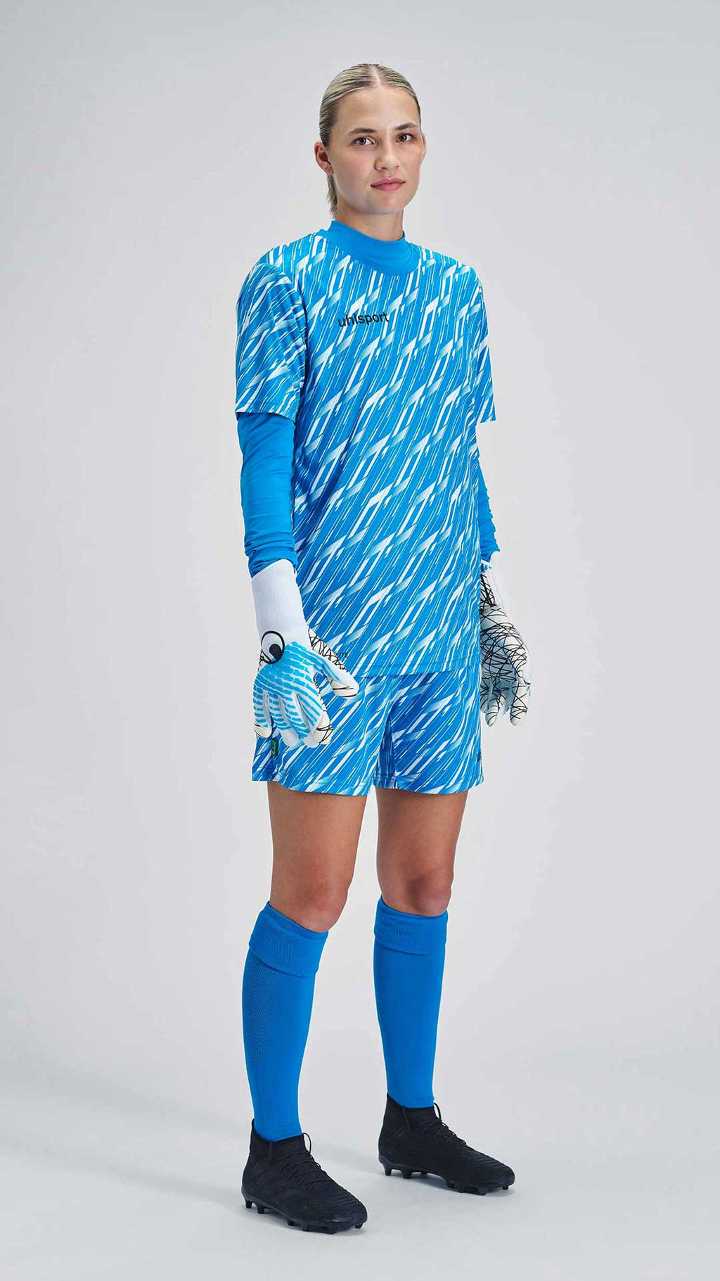 Progressive Goalkeeper Bundle cyan/white