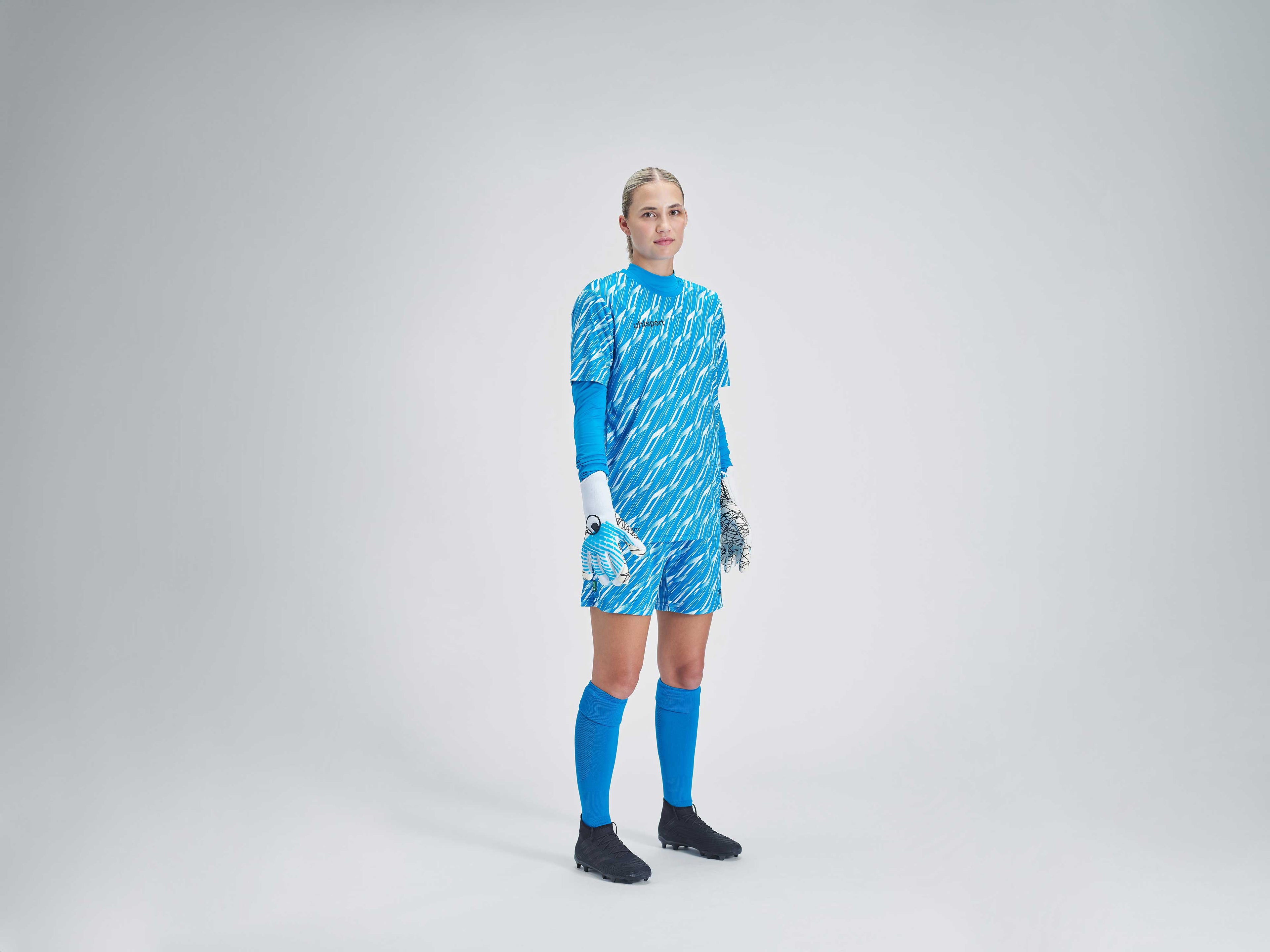 Progressive Goalkeeper Bundle cyan/white