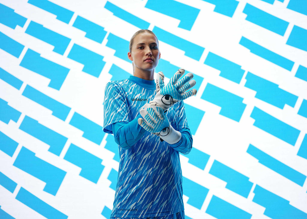 Progressive Goalkeeper Bundle cyan/white