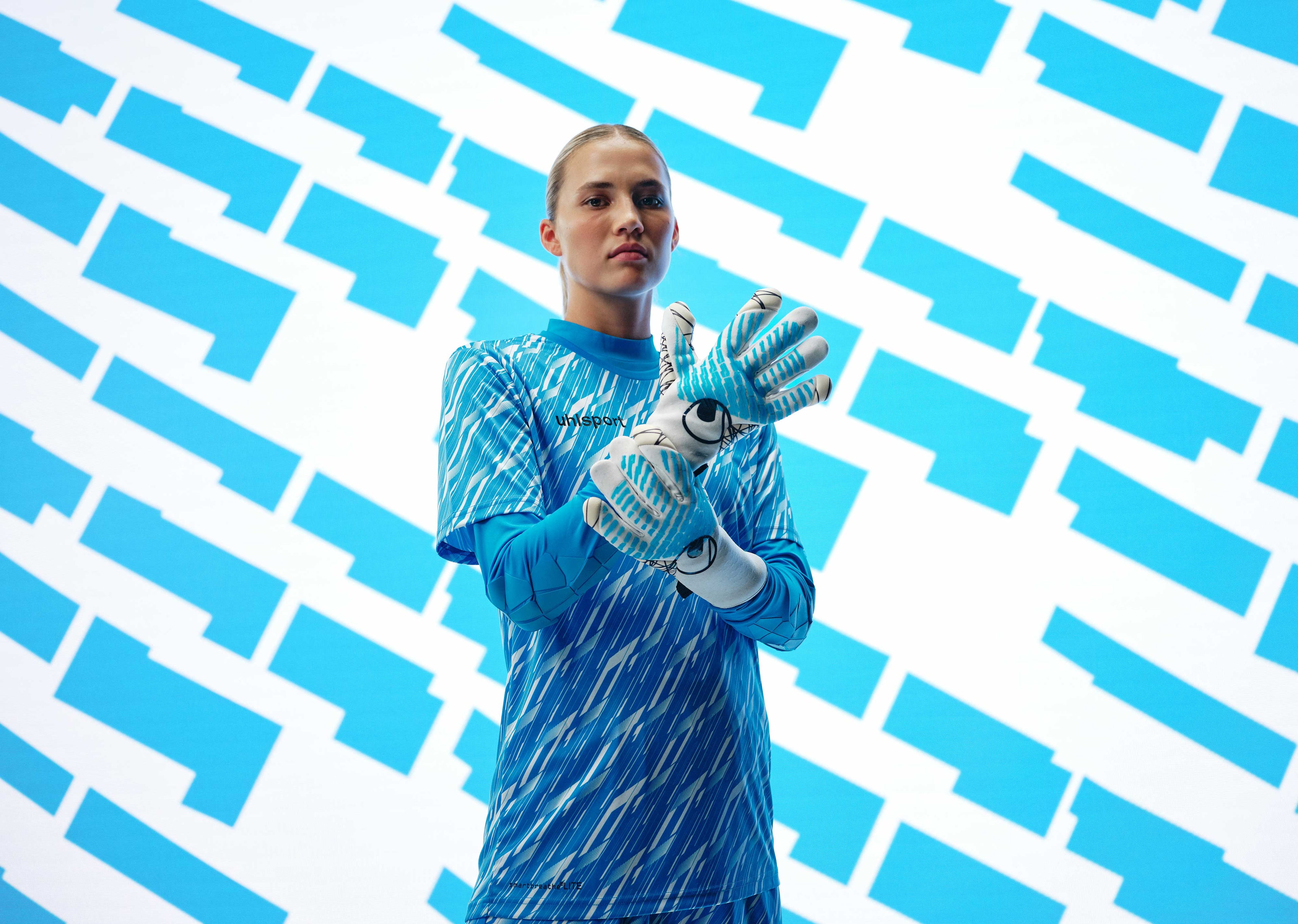 Progressive Goalkeeper Bundle cyan/white