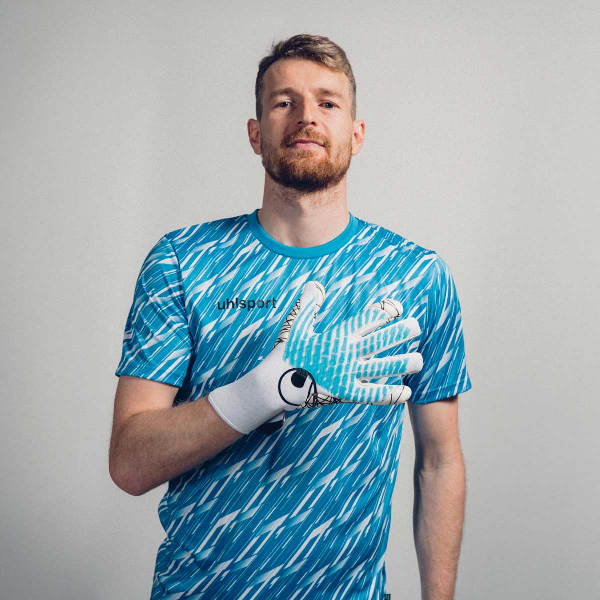Progressive Goalkeeper Bundle cyan/white