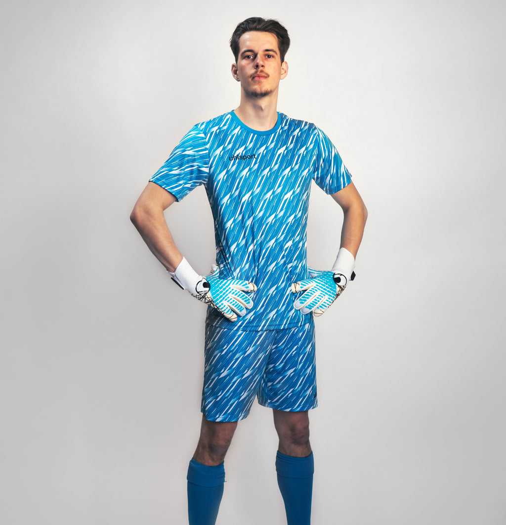 Progressive Goalkeeper Bundle cyan/white