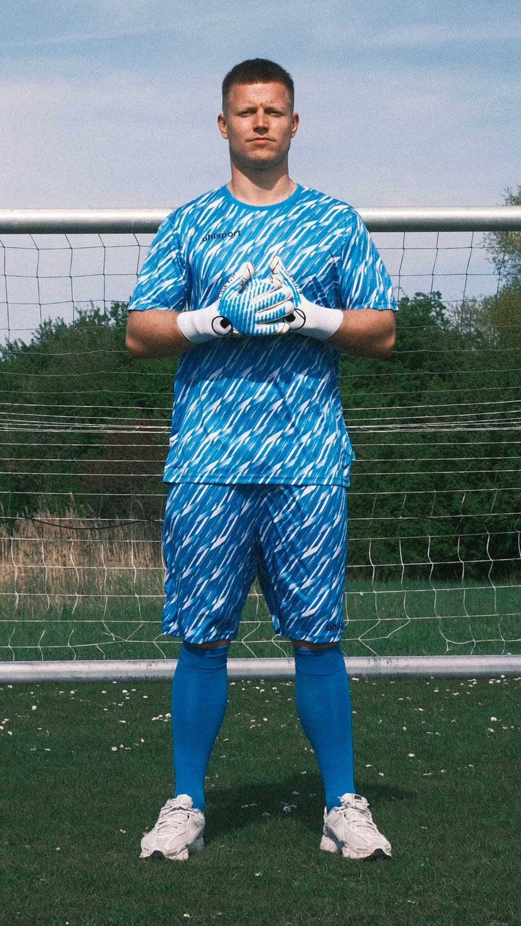 Progressive Goalkeeper Bundle cyan/white