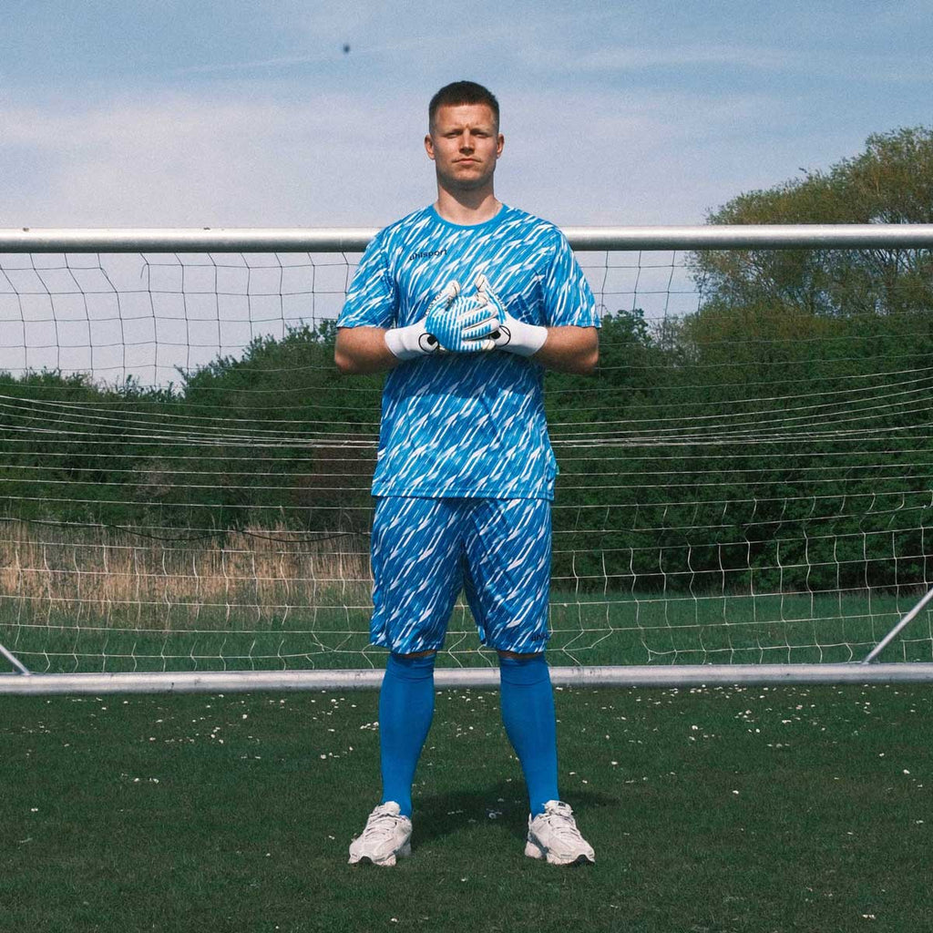 Progressive Goalkeeper Bundle cyan/white