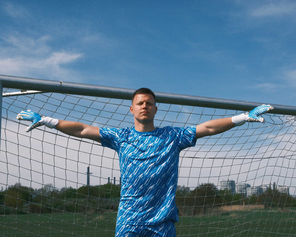 Progressive Goalkeeper Bundle cyan/white