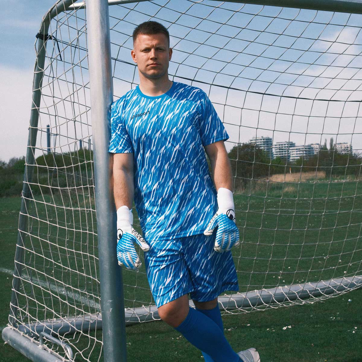 Progressive Goalkeeper Bundle cyan/white