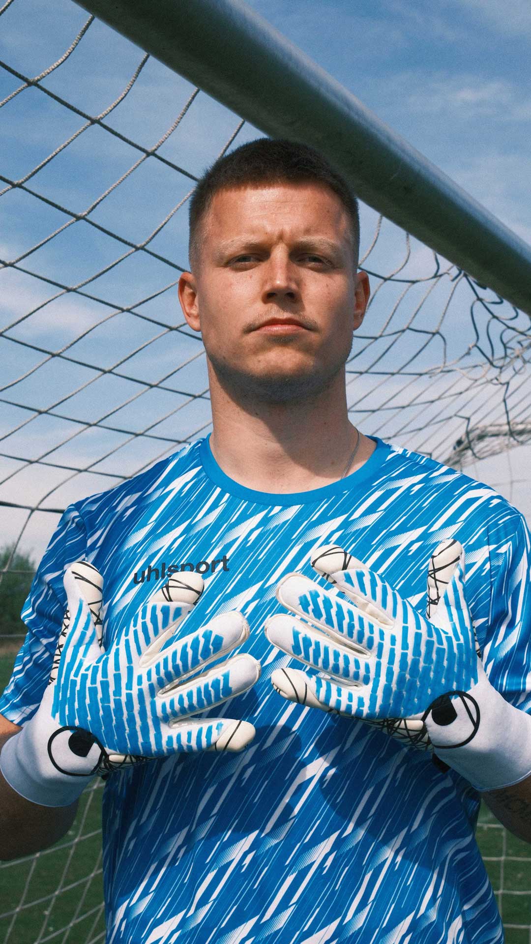 Progressive Goalkeeper Bundle cyan/white