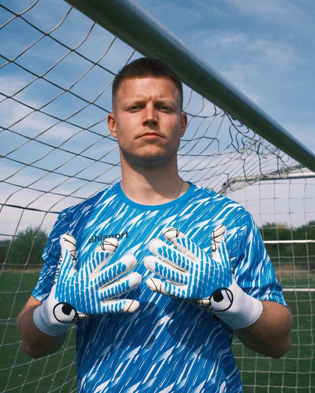 Progressive Goalkeeper Bundle cyan/white