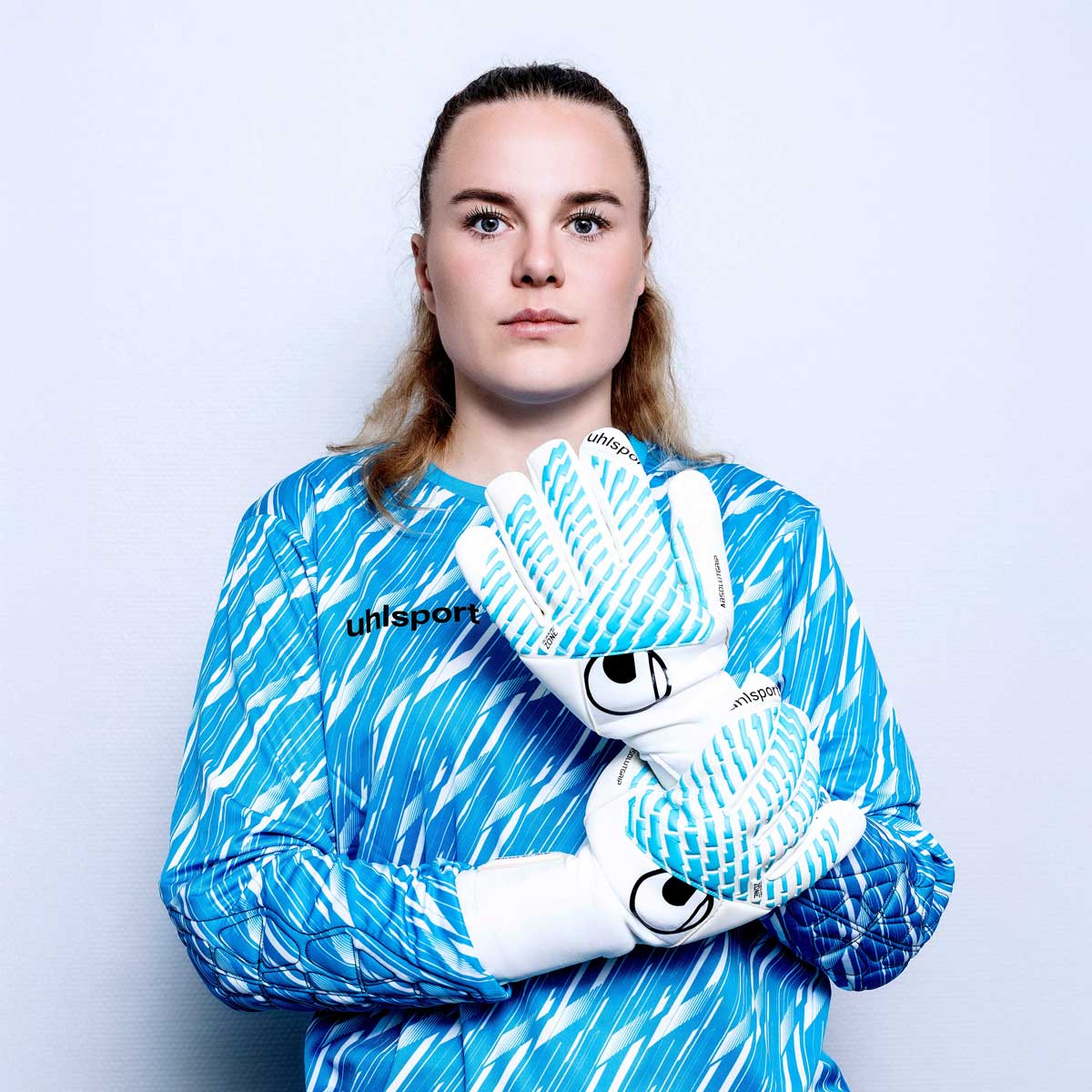 Progressive Goalkeeper Bundle cyan/white