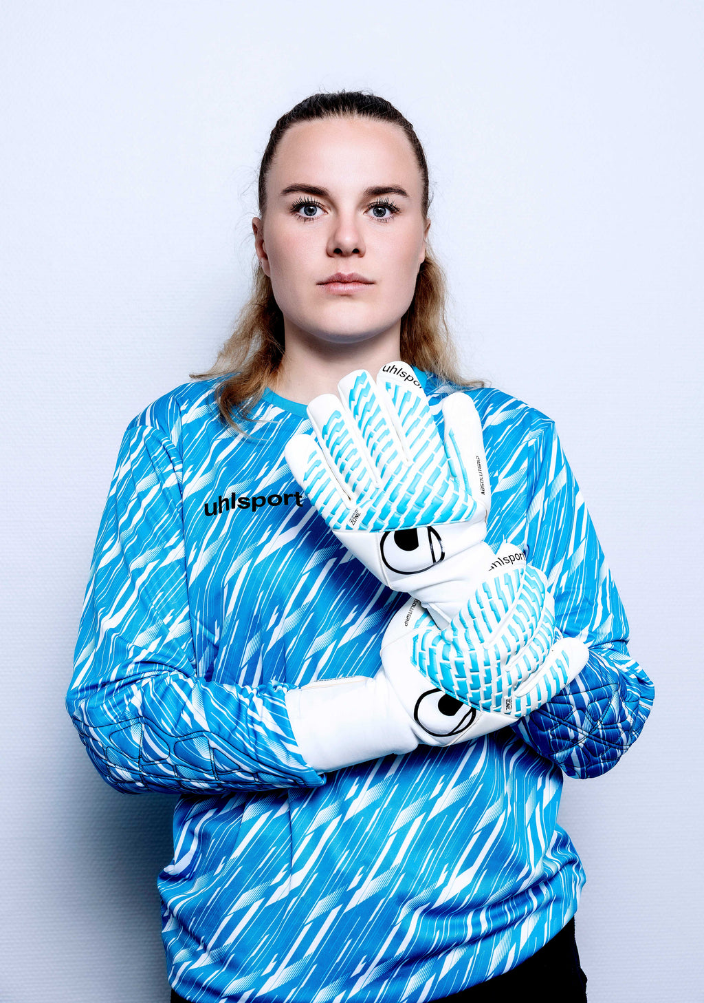 Progressive Goalkeeper Bundle cyan/white