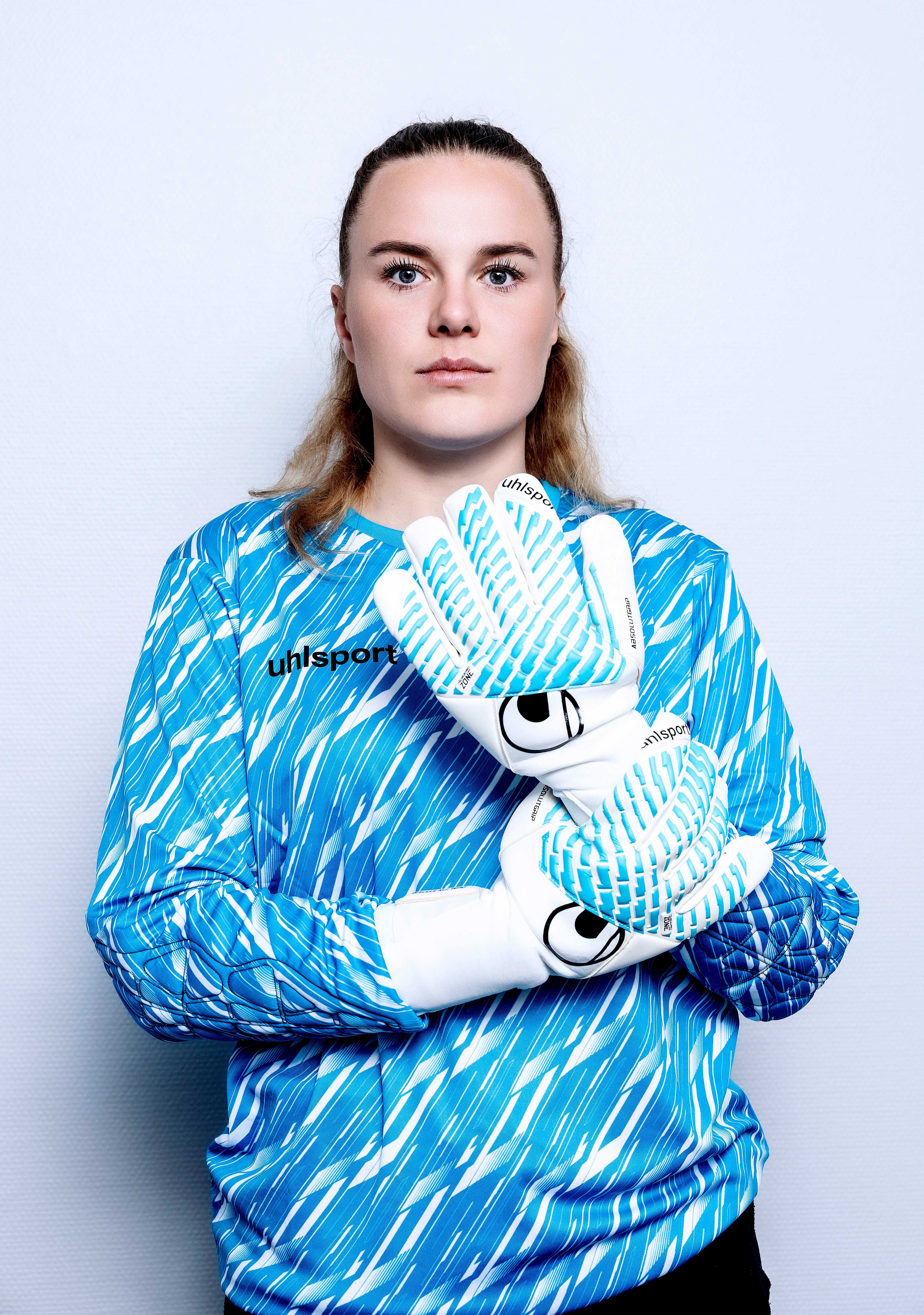 Progressive Goalkeeper Bundle cyan/white