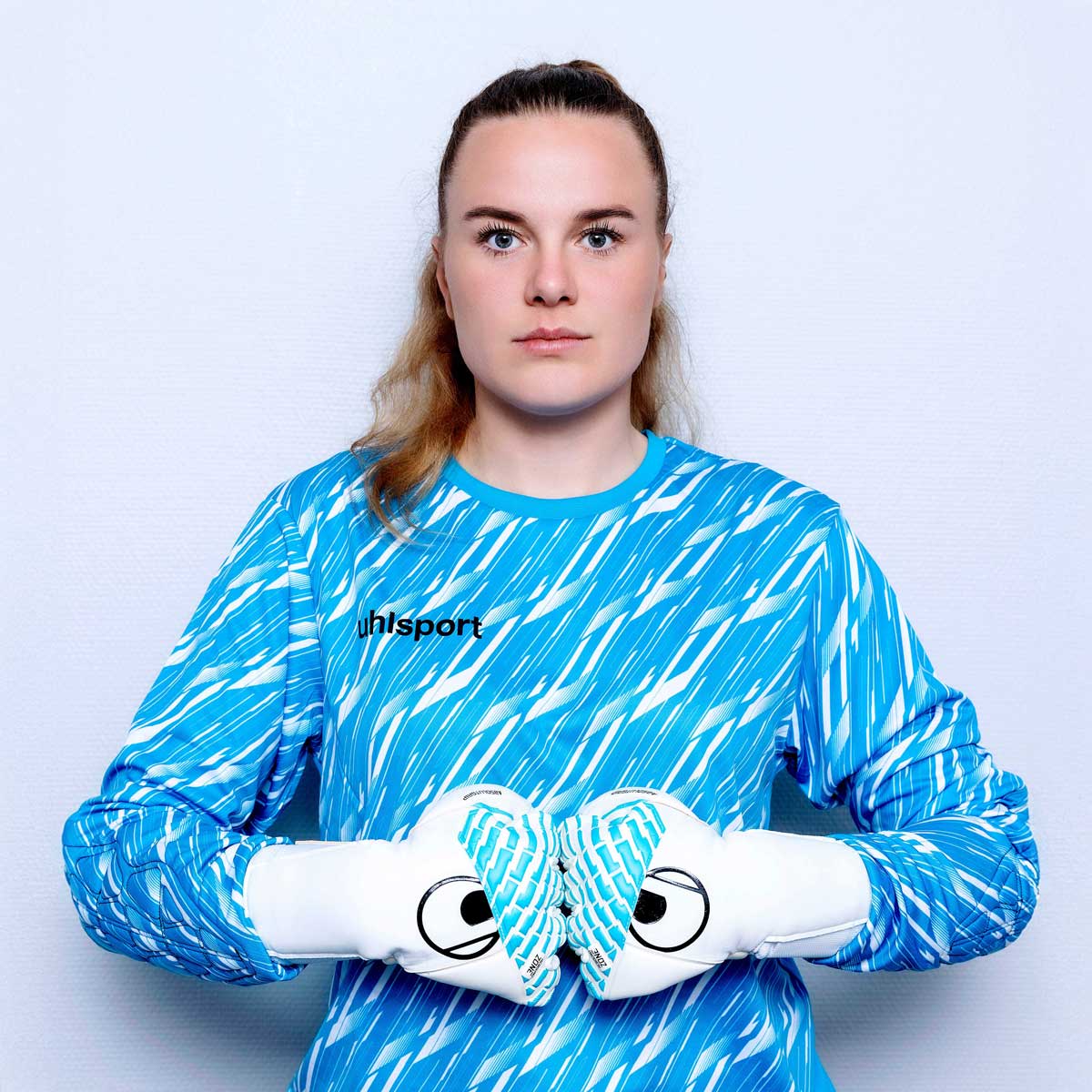 Progressive Goalkeeper Bundle cyan/white