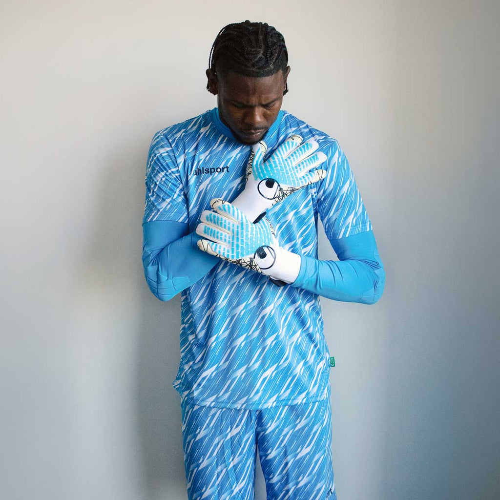 Progressive Goalkeeper Bundle cyan/white