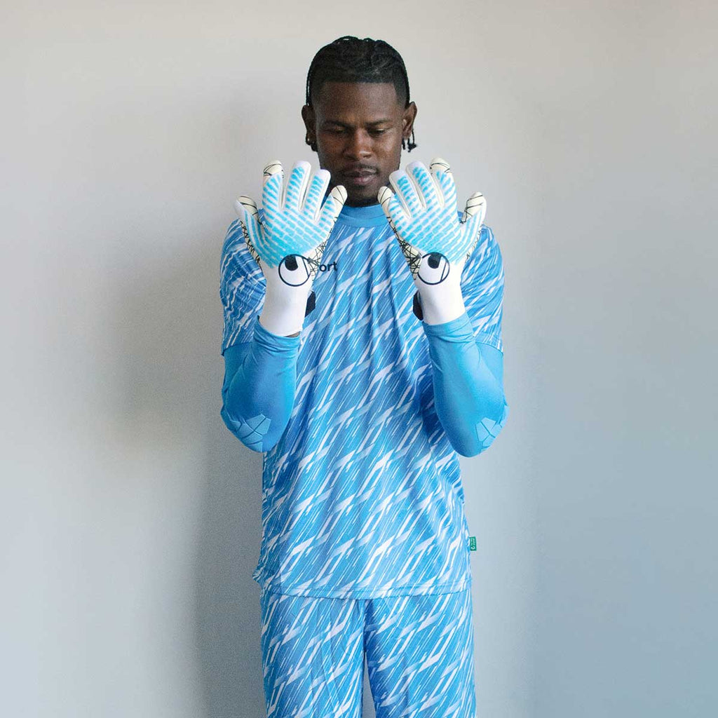 Progressive Goalkeeper Bundle cyan/white