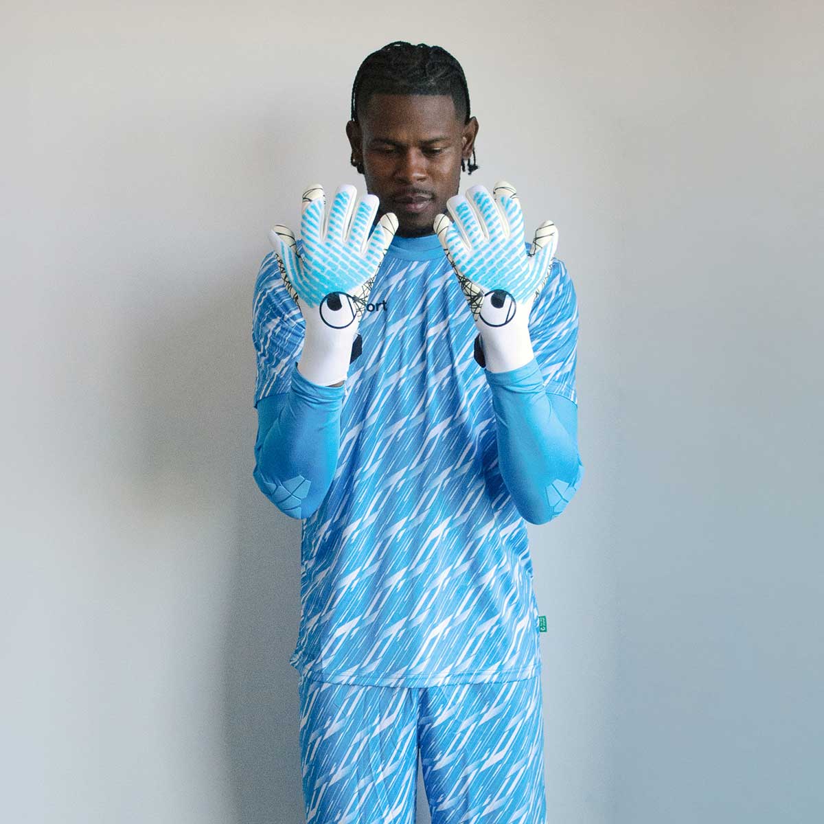 Progressive Goalkeeper Bundle cyan/white