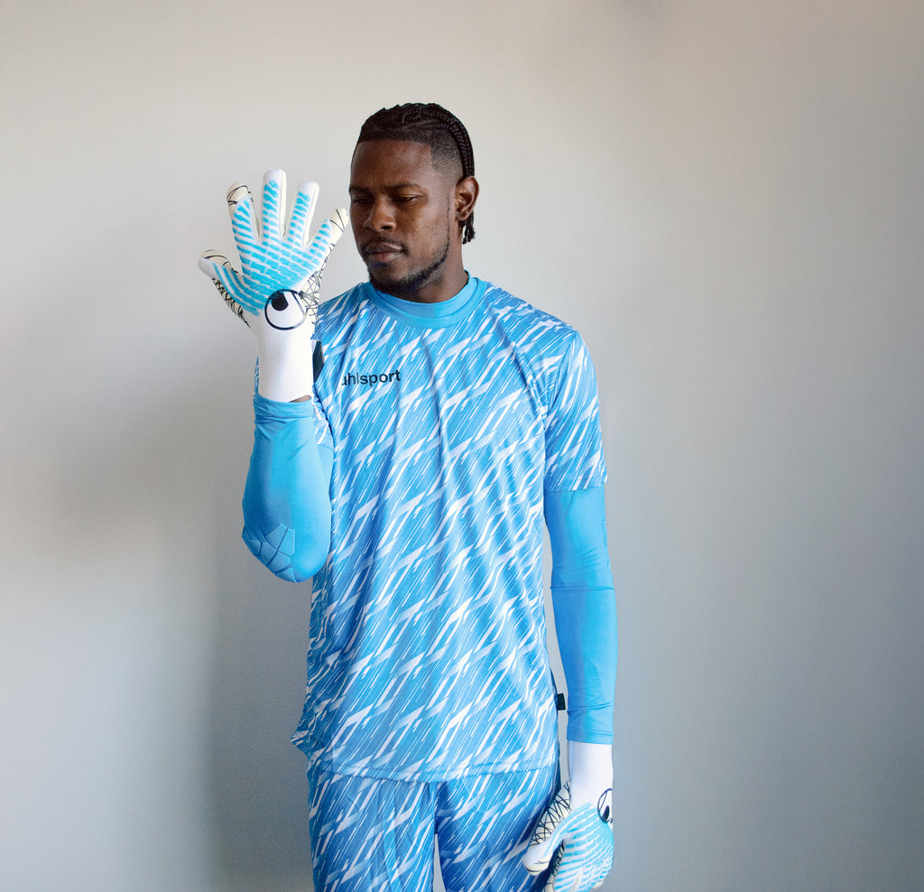 Progressive Goalkeeper Bundle cyan/white