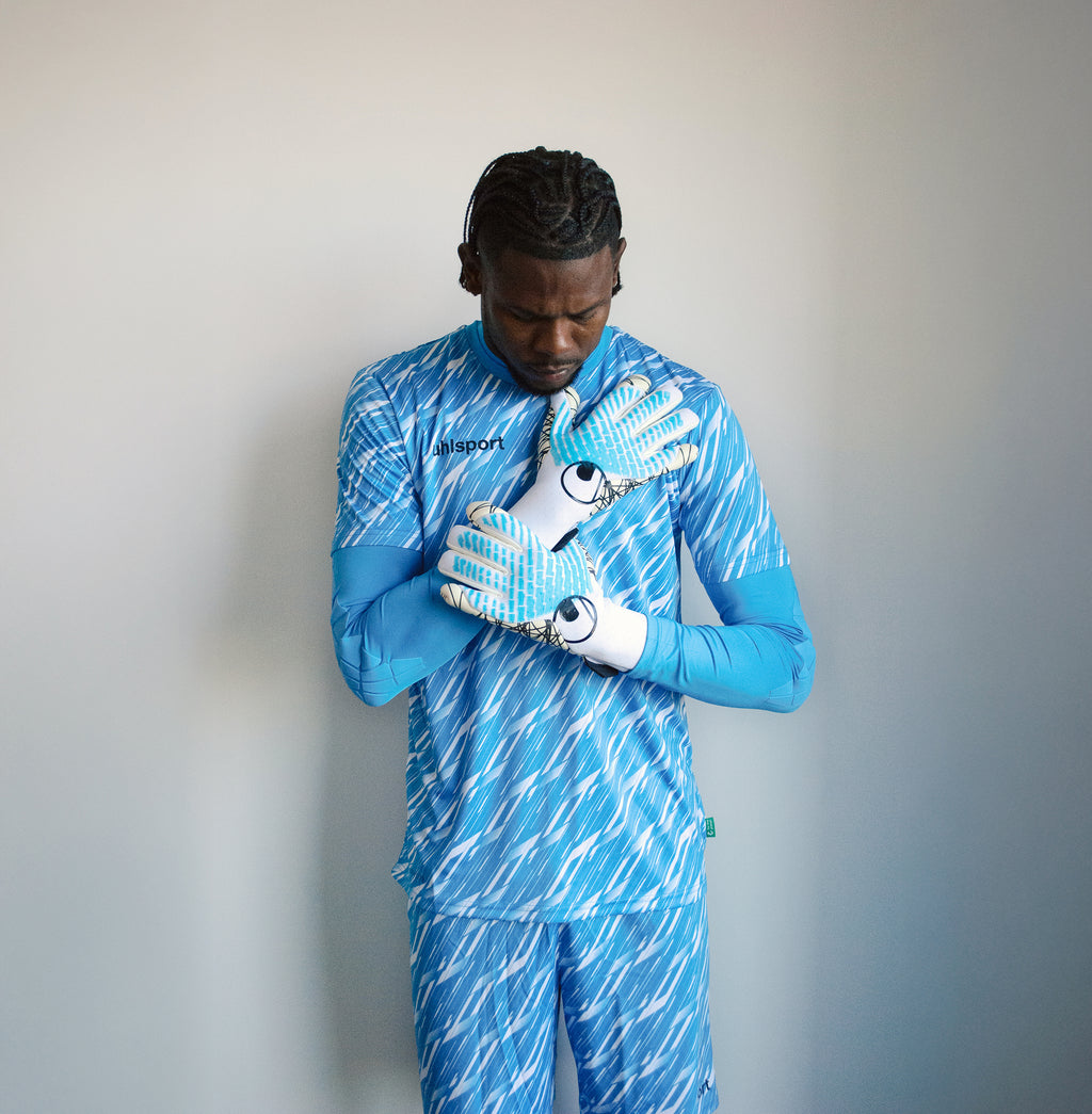 Progressive Goalkeeper Bundle cyan/white